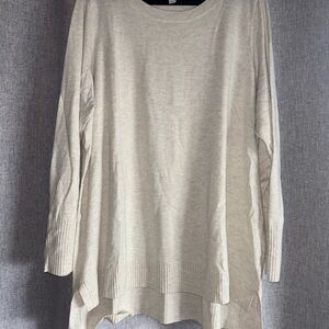 Denim&Co Cream Sweater